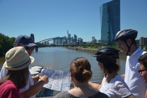Fahrradtour im Ostend Frankfurt
