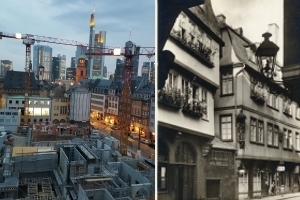 Die Baustelle DomRömer - Ein exklusiver Blick hinter den Bauzaun in Frankfurts Altstadt