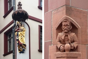 Sprechende Steine - Statuen, Reliefs & Wappen in der neuen Altstadt