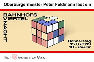 Die große Bahnhofsviertelnacht - Themenführungen am 15. August 2019